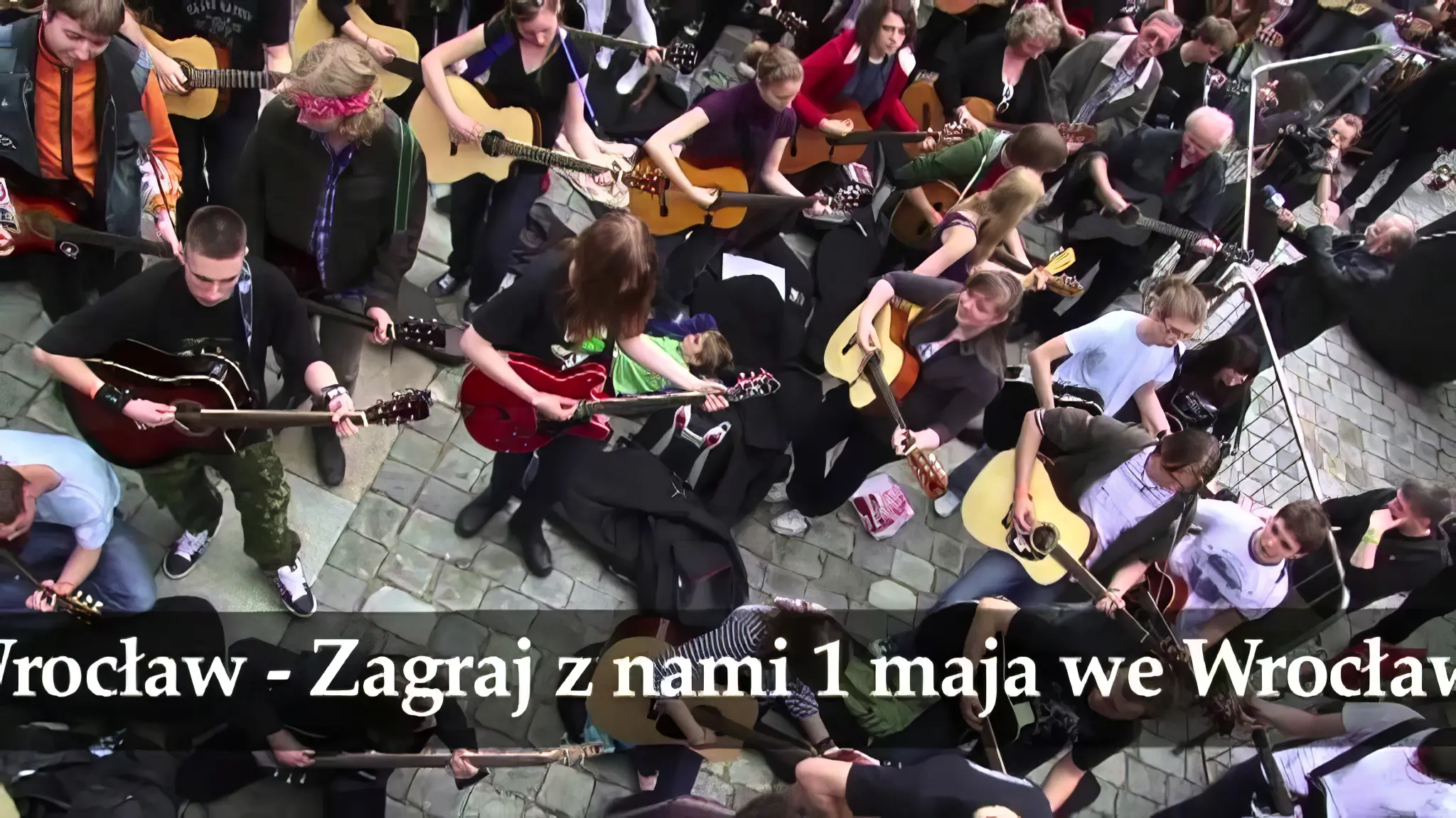 YouTube Thanks Jimi festival / bicie gitarowego rekordu / Wrocław