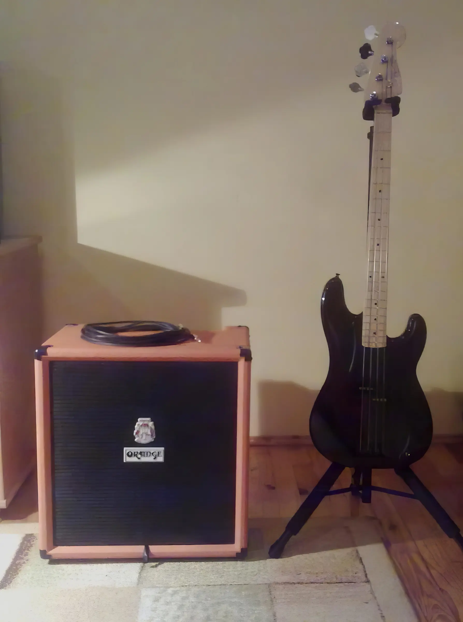 Fender Precision Bass Roger Waters + Orange Crush PiX C100BXT combo orange crush pix cr100bx