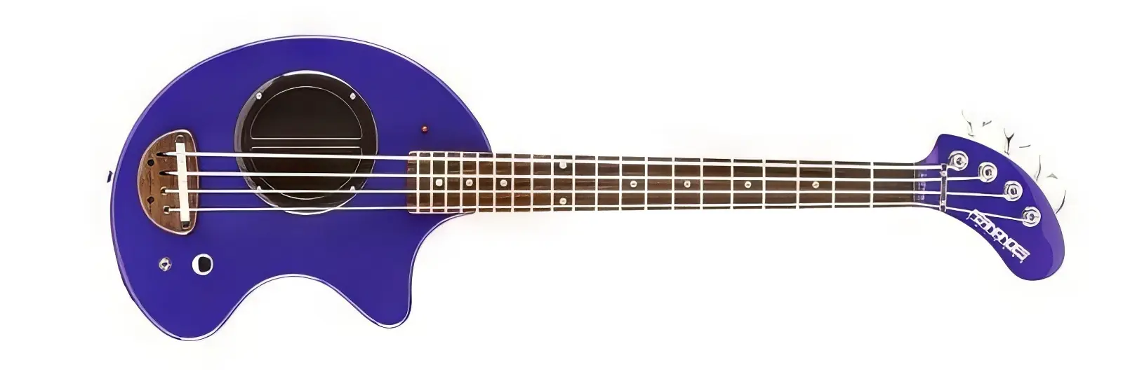 a są też niebieskie gitara fernanedes podróżny bas