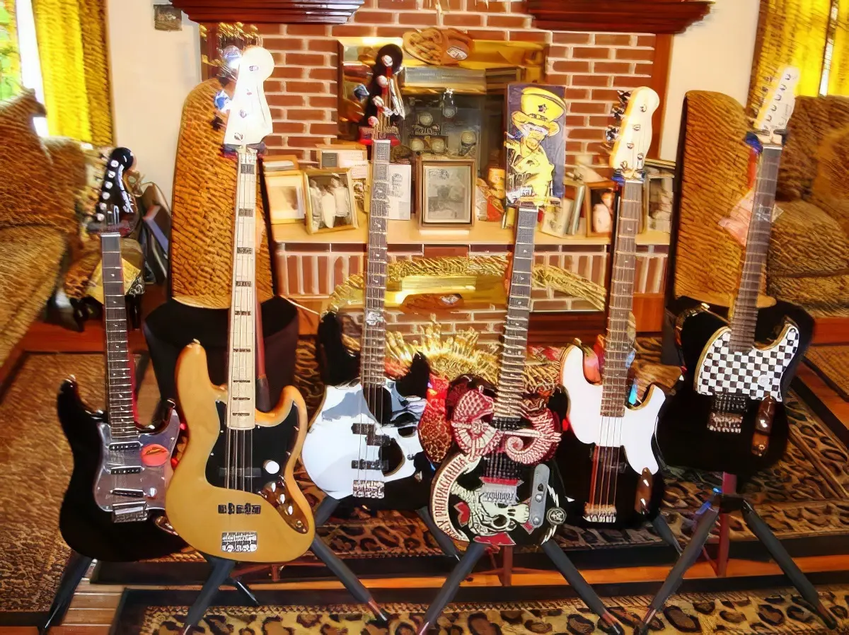 gitara kolekcja basów