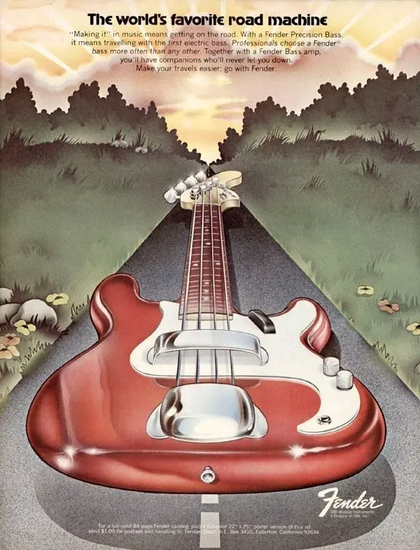 gitara precision bass 1973