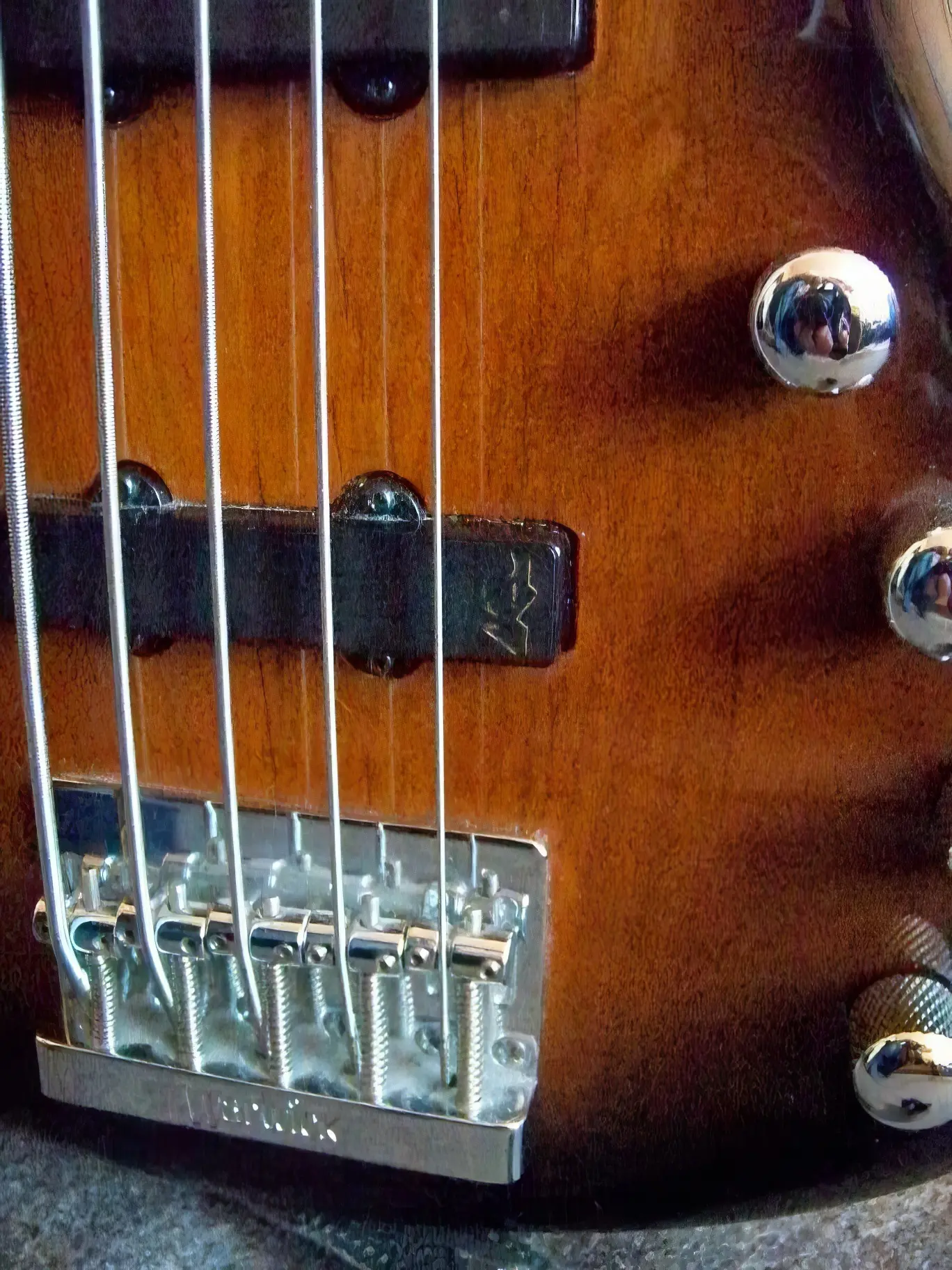 Brzydkie przystawki gitara warwick rockbass  corvette